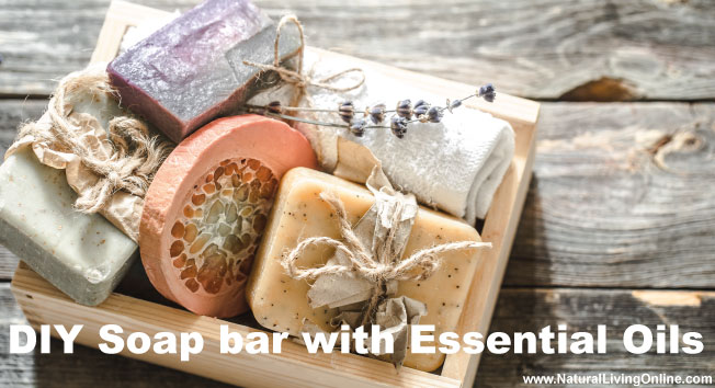 DIY Natural Soap Bar with Essential Oils