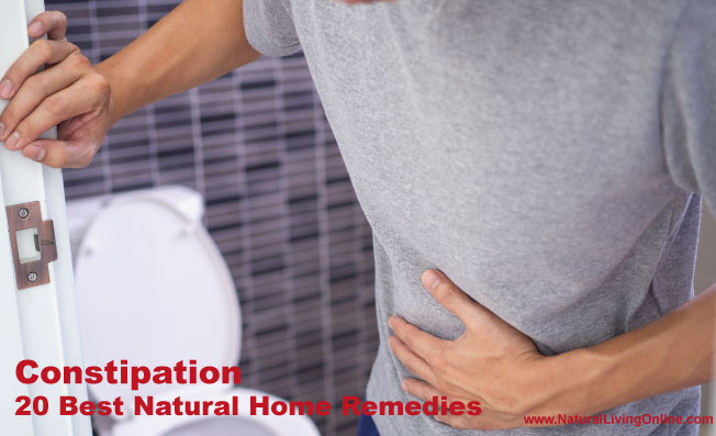 20 Best Natural Home Remedies for Constipation