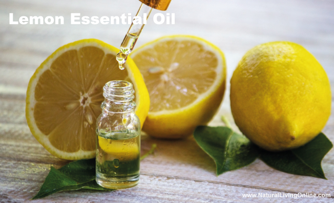 lemon essential oil foot soak
