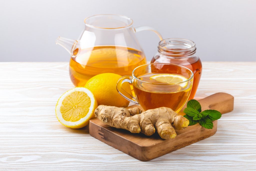 lemon ginger tea