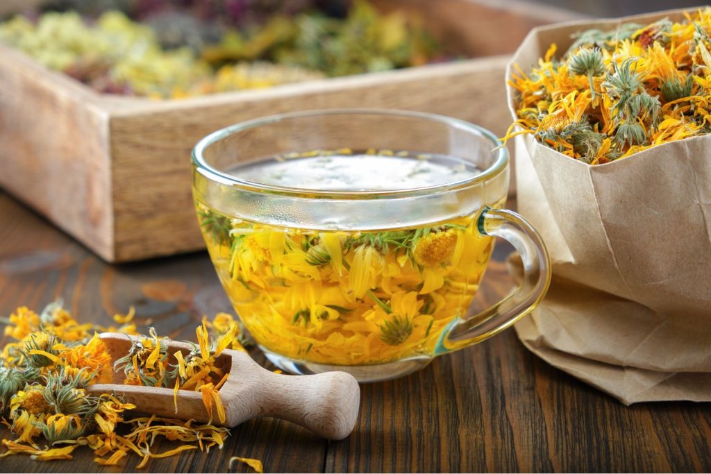 calendula tea benefits